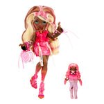 Big and little sisters - Mini Amora standing on the light while Mirror Mi Amora, big sis is standing to the left.
