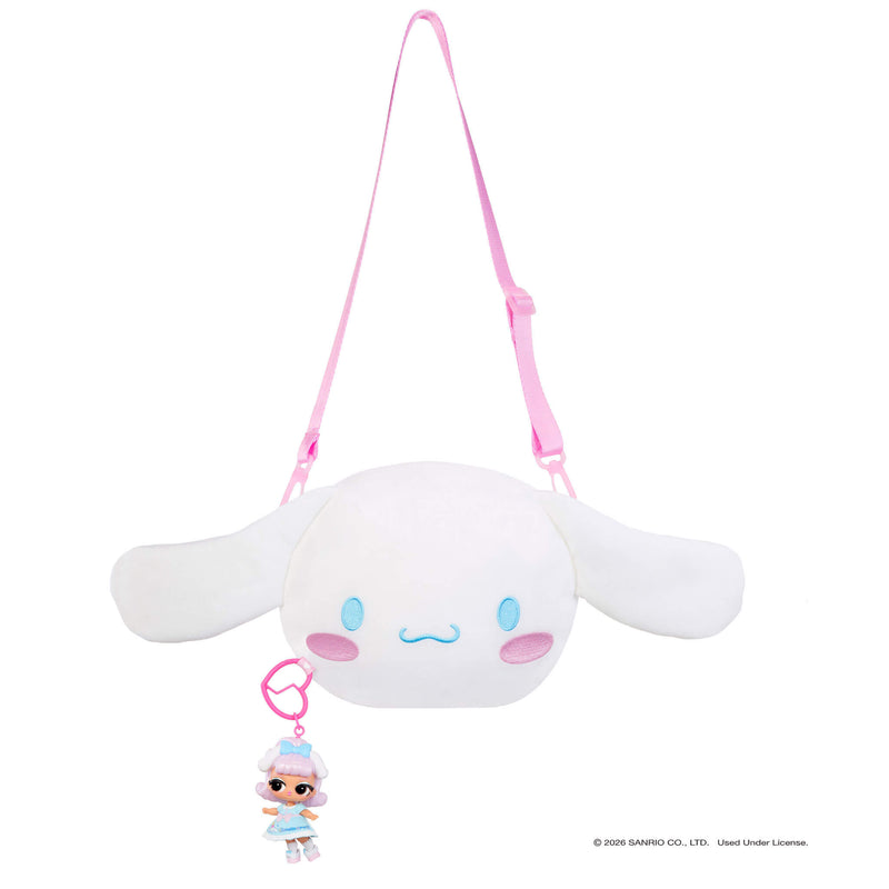 LOL Surprise Loves Hello Kitty® and Friends BIG Reversible Plush – Large Cinnamoroll™ Plush with Matching Tot