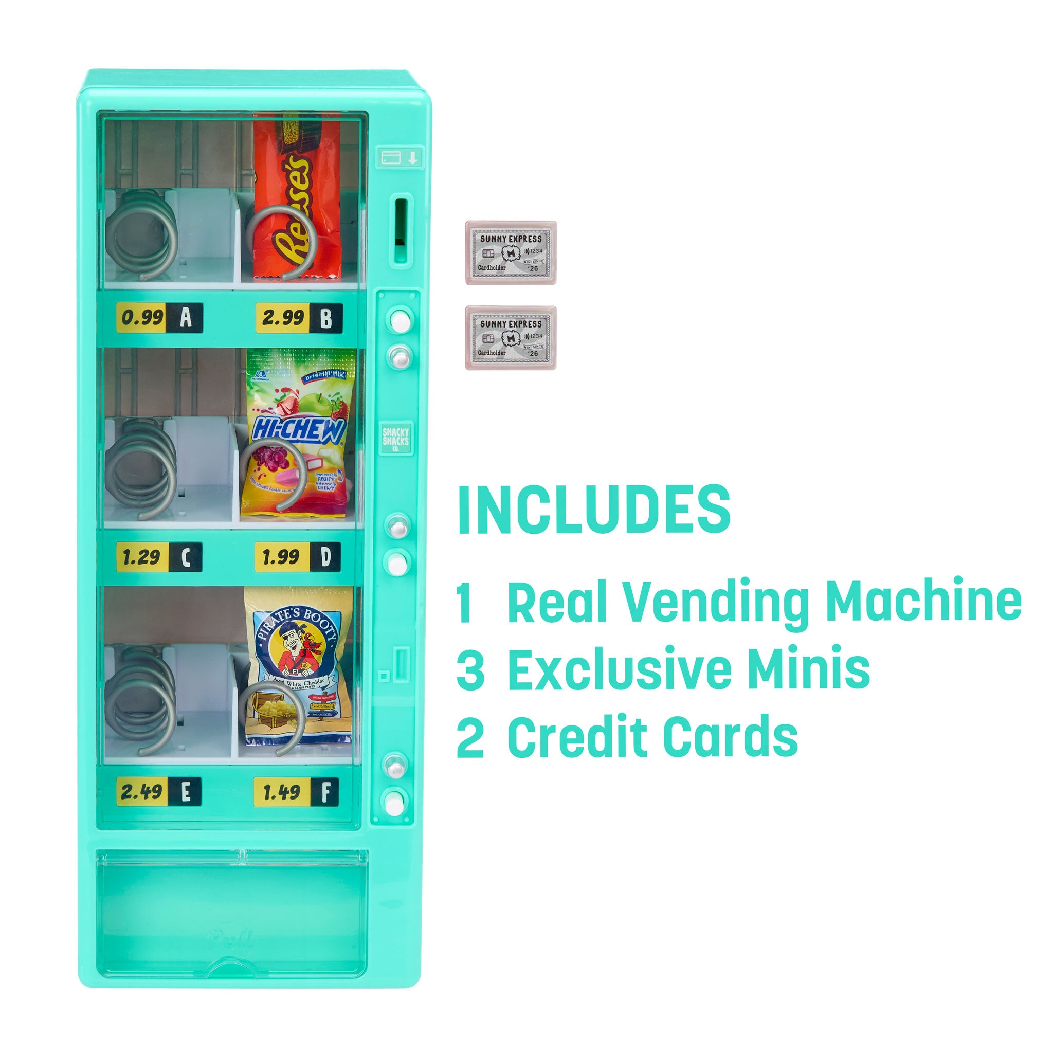 MGA's Miniverse Real Brands Vending Machine (Teal) – The MGA Shop