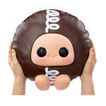 Hands holding Large Hostess Cupcake on a white background