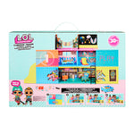 Boxed toy set with colorful design and character illustrations on a white background