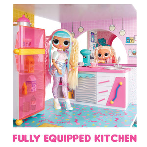 LOL Surprise OMG Fashion House Playset - Real Wood Doll House with 85+ Surprises - L.O.L. Surprise! Official Store
