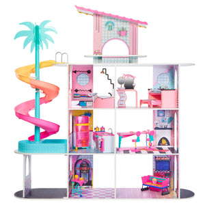 LOL Surprise OMG Fashion House Playset - Real Wood Doll House with 85+ Surprises - shop.mgae.com