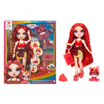Rainbow High Ruby (Red) with Slime Kit & Pet - Red 11” Shimmer Doll with DIY Sparkle Slime - shop.mgae.com