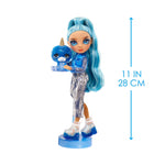 Rainbow High Skyler (Blue) with Slime Kit & Pet - Blue 11” Shimmer Doll with DIY Sparkle Slime - shop.mgae.com