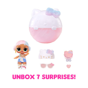 LOL Surprise Loves Hello Kitty Tots - Crystal Cutie - with 7 Surprises, Hello Kitty 50th Anniversary Theme - shop.mgae.com