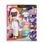 Rainbow High Watercolor & Create Fashion DIY Doll, Green Eyes in package