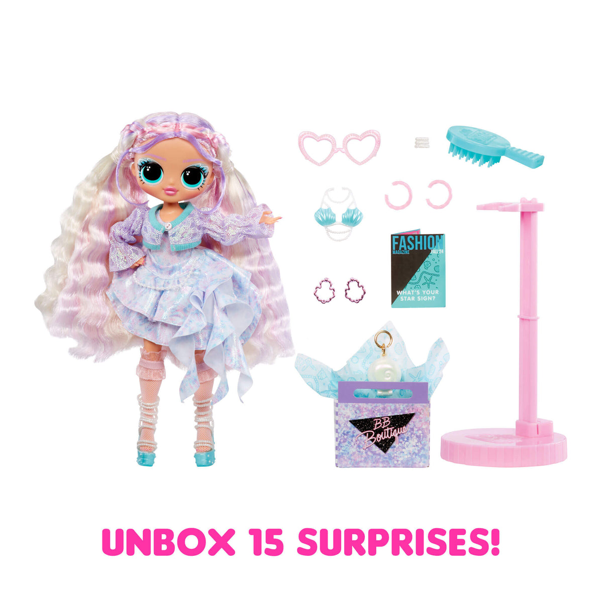 LOL Surprise OMG Pearla Fashion Doll 15 Surprises The MGA Shop