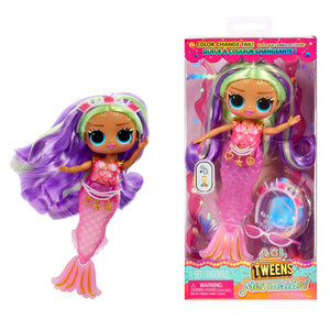 Mermaid Cloe in and out of package