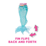 Fin moves back and forth