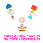 serve the gummies on cute accessories