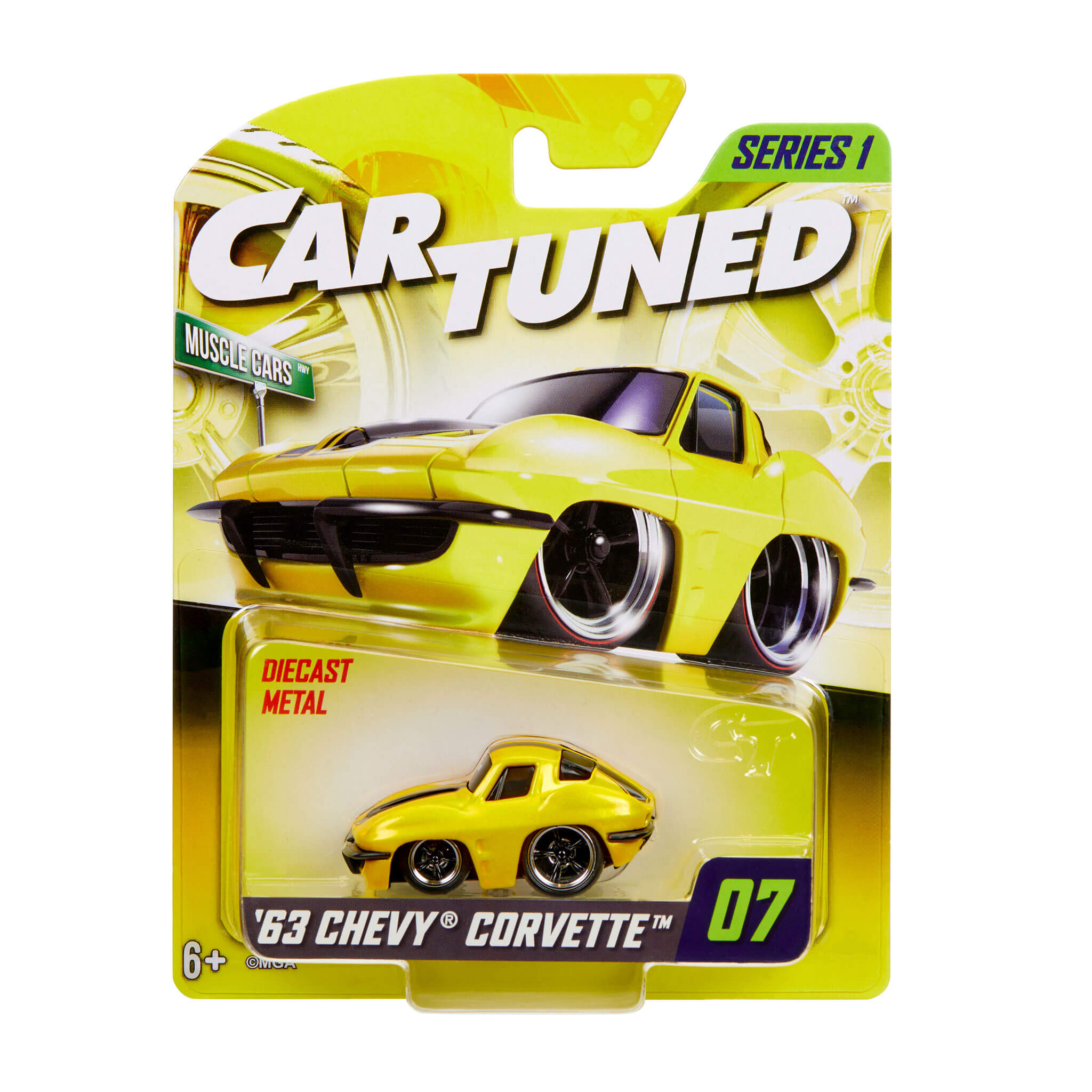 ミニカー CAR TUNED CarTuned Series 1 - 1963 Chevy Corvette (Muscle) – The MGA Shop