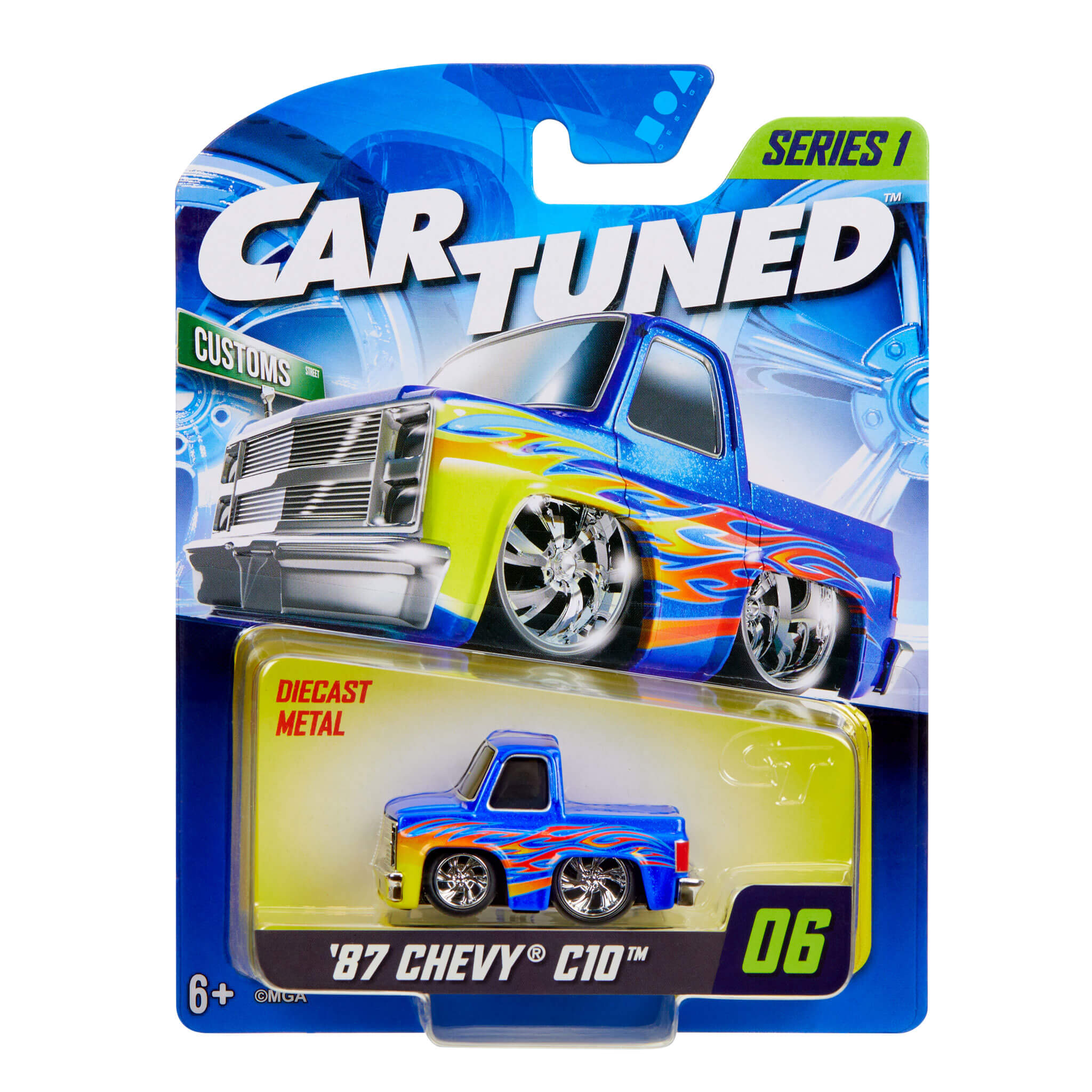 1987 Chevy C10 Custom Diecast - CarTuned Series 1 Collectible
