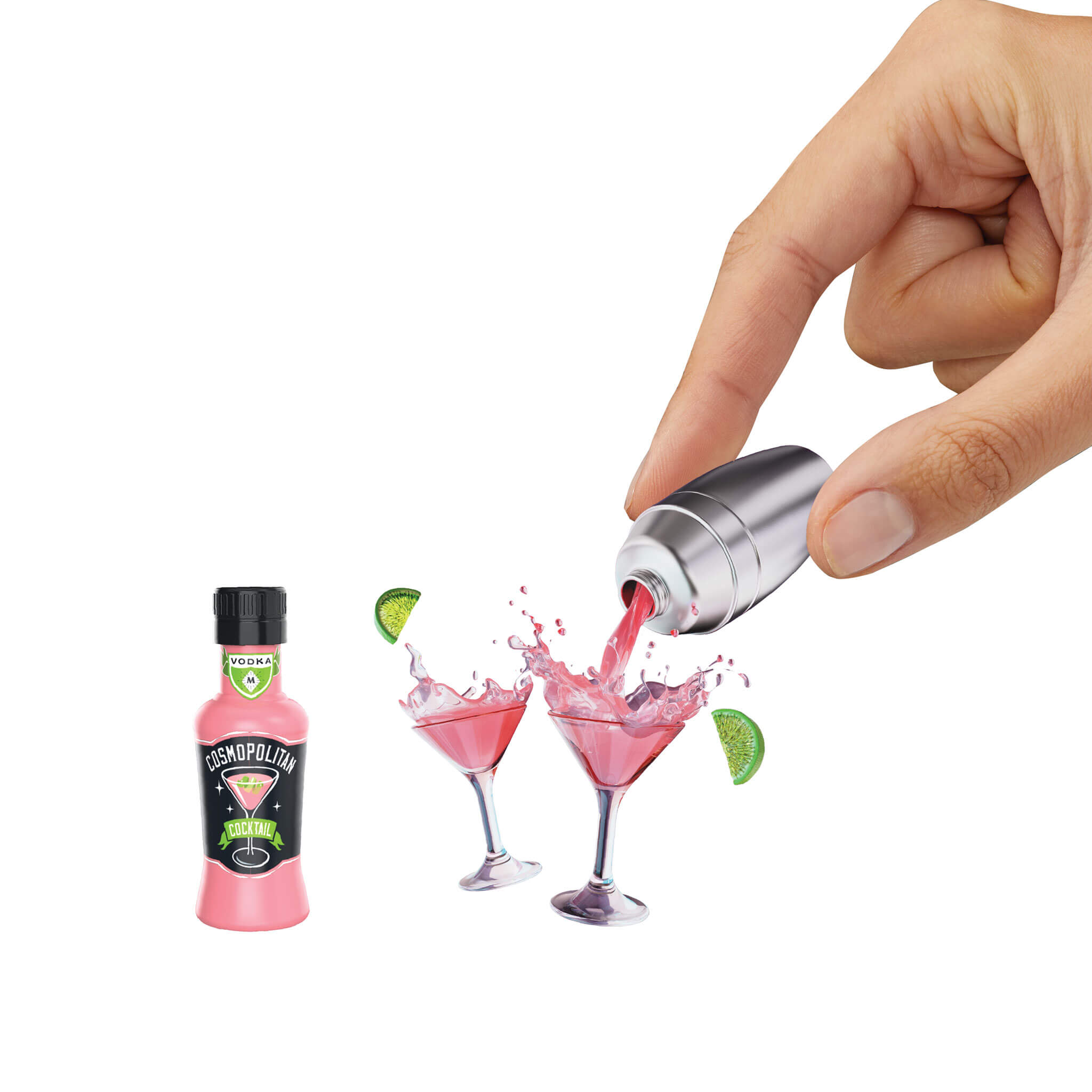 MGA's Miniverse Happy Hour - Mini Cocktail Collectibles for Adults