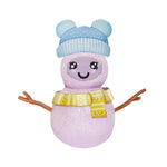 Violet's purple snowman