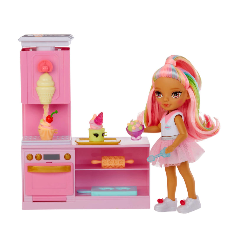 Little Dessert Shop Playset with Kandy Fashion Doll