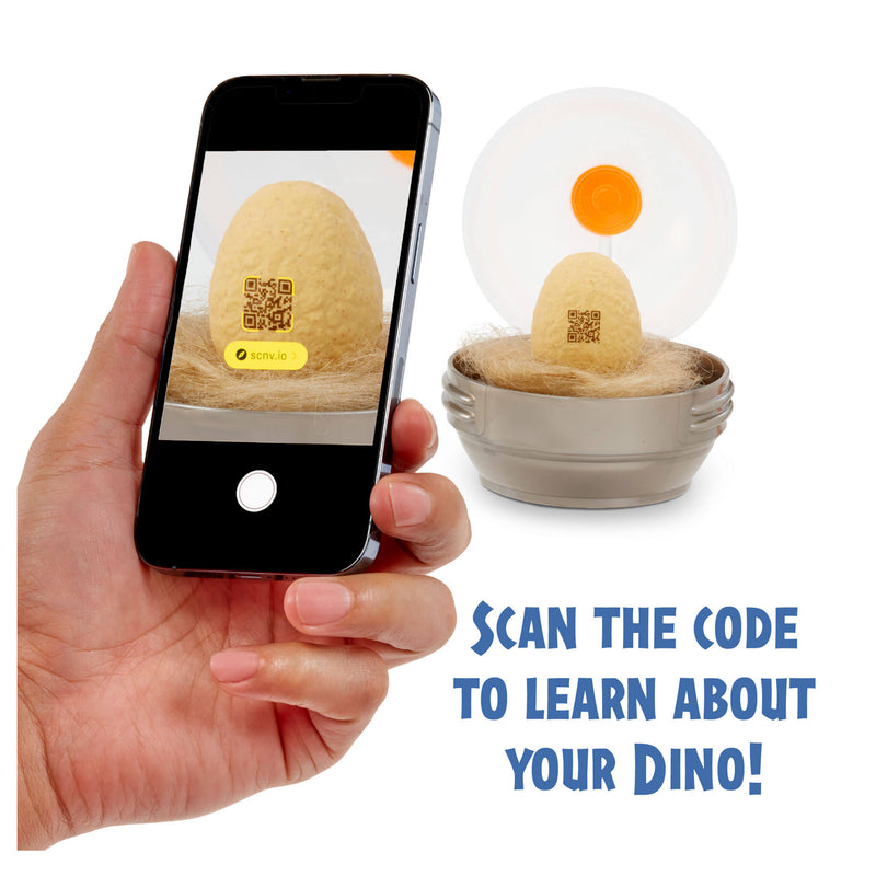 Scan QR code to learn about your dino