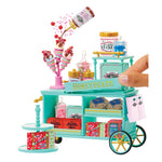 Trolley with candy and ice cream