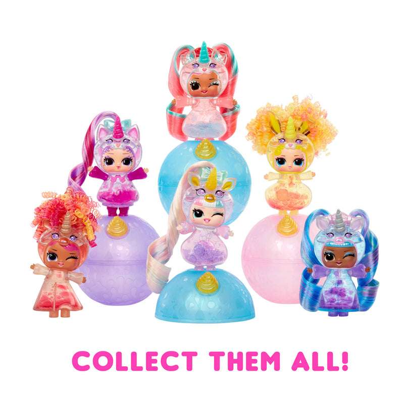 all six collectible Unicorn tots