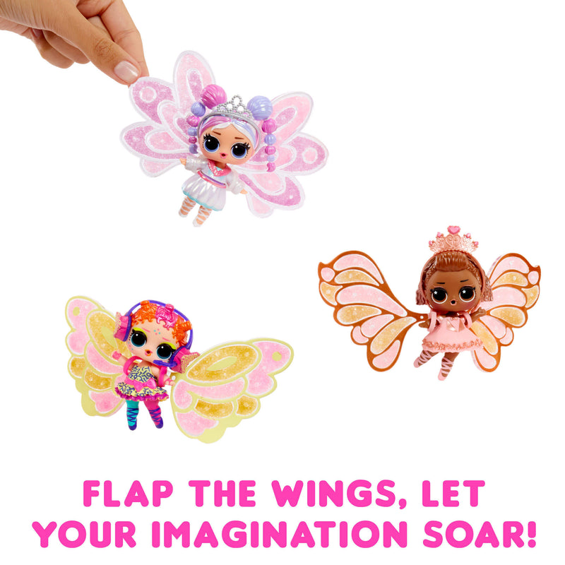 playing with LOL Surprise Fairies Tots