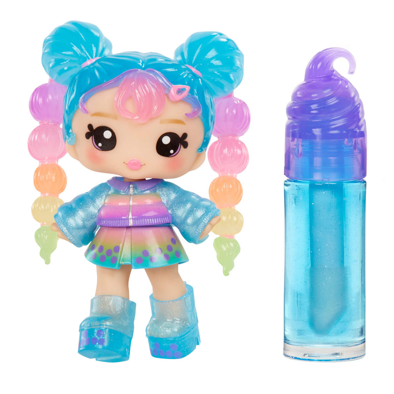 Doll with lip gloss