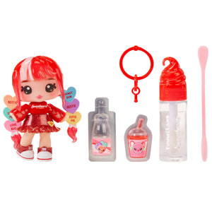 Lip Gloss Doll - Ruby Hearts