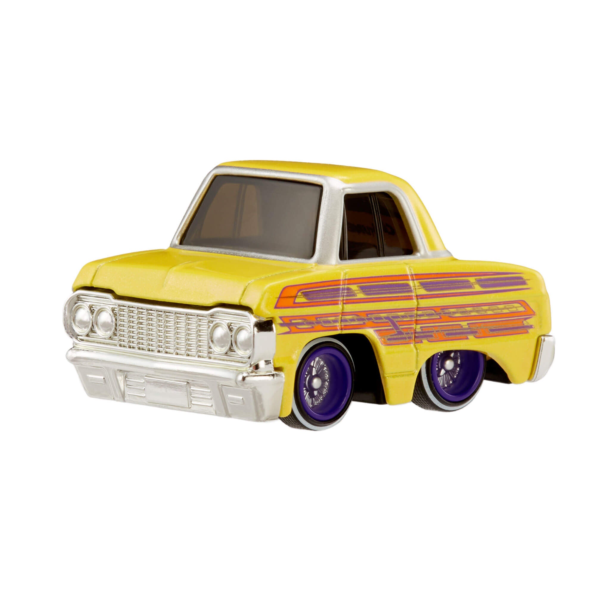 1964 Chevy Impala Lowrider Diecast - CarTuned Series 3 Yellow