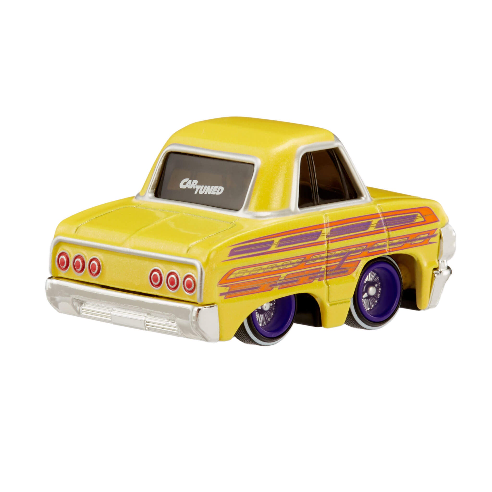 1964 Chevy Impala Lowrider Diecast - CarTuned Series 3 Yellow