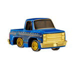 Blue Chevy truck