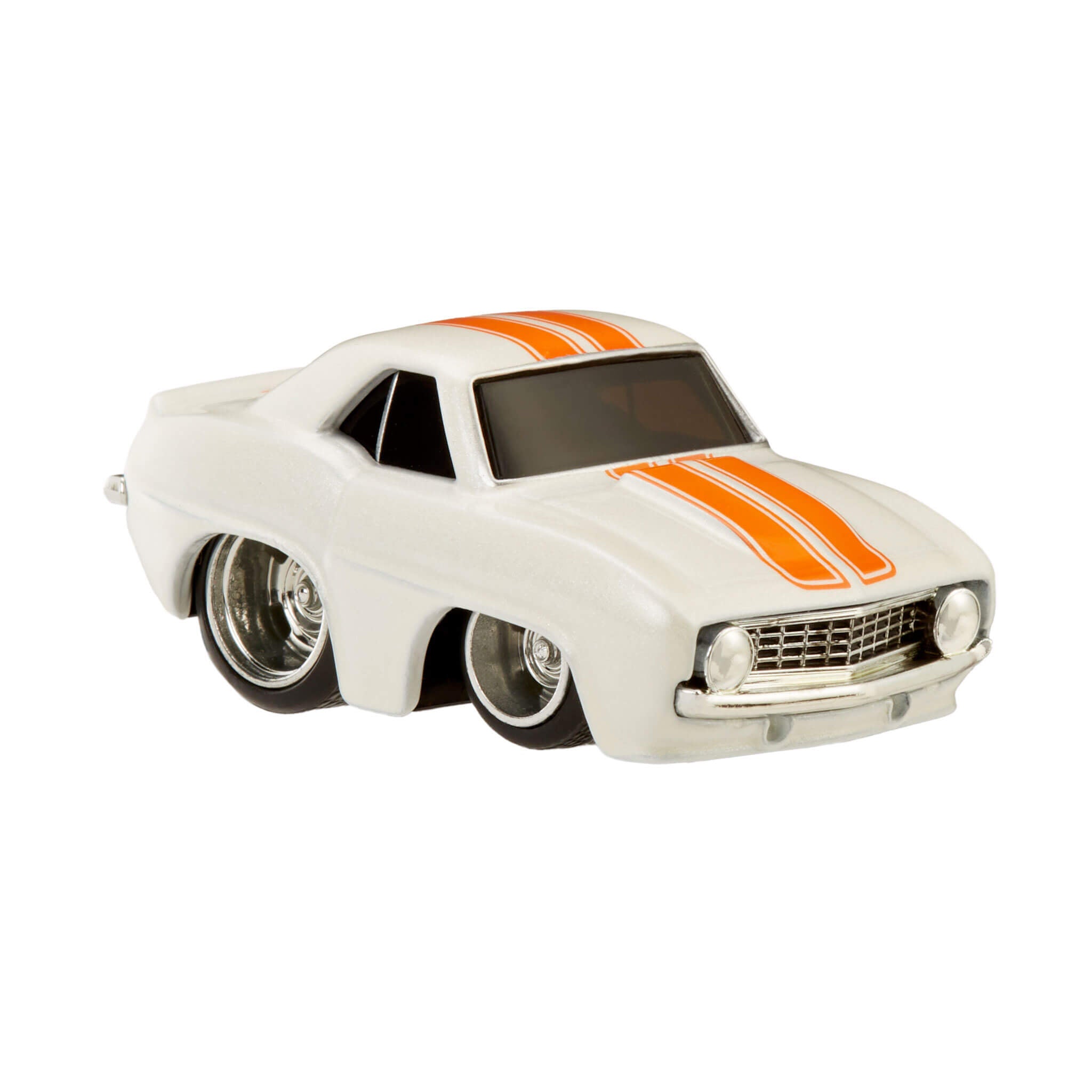 1969 Chevy Camaro Diecast - CarTuned Series 3 White Muscle Car