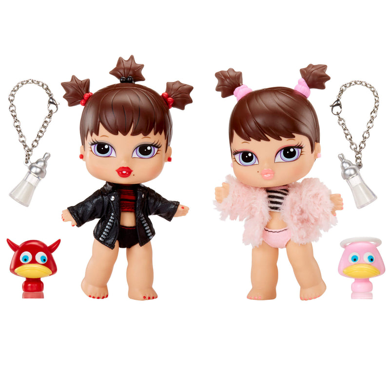 Phoebe and Roxxi with their accessories