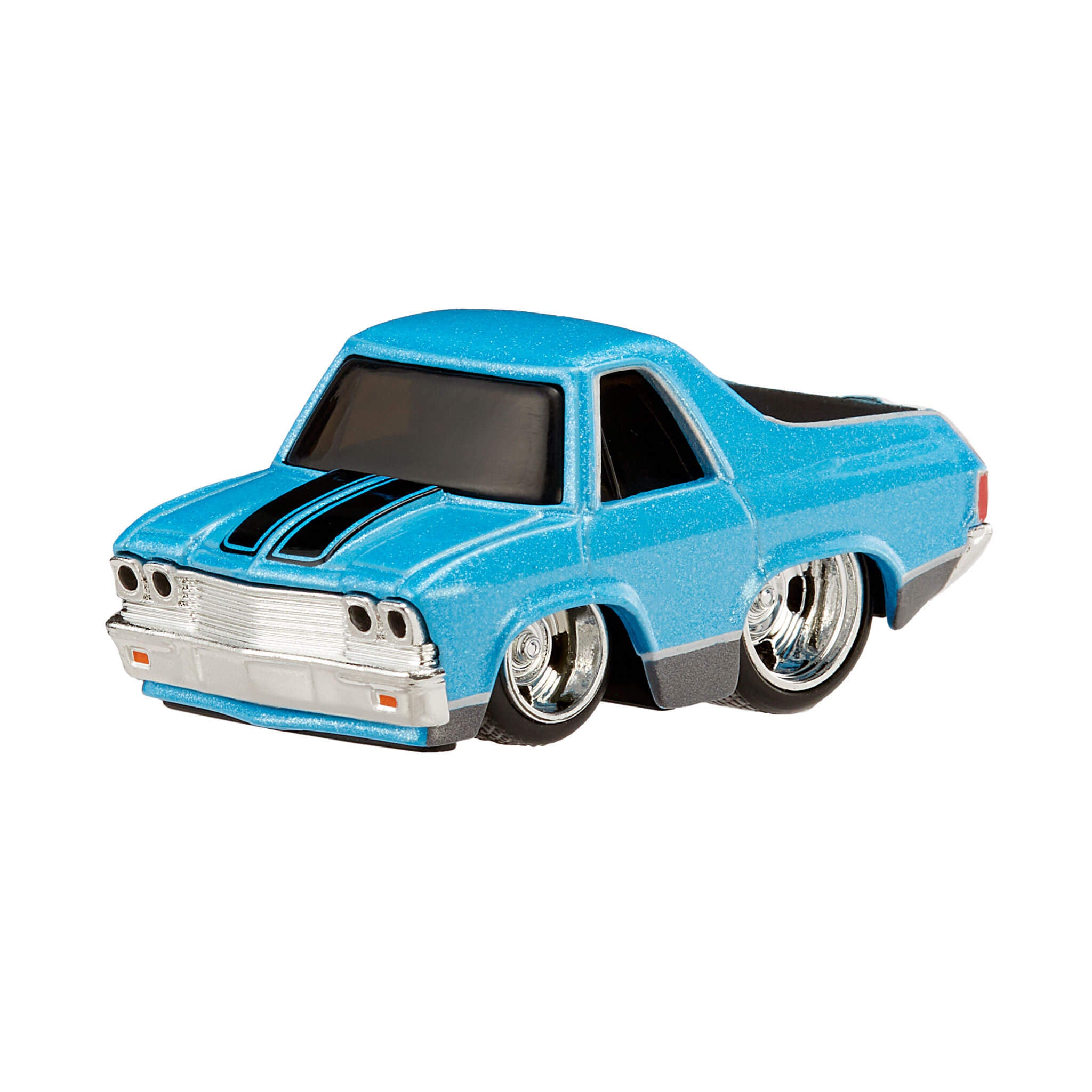 フルセット CARTUNED シリーズ4 インパラ エルカミーノ バンデューラ 1968 Chevy El Camino Diecast - CarTuned Series 4 Blue Classic