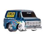 GMC Vandura van with 'Singh Superchargers' branding on a white background
