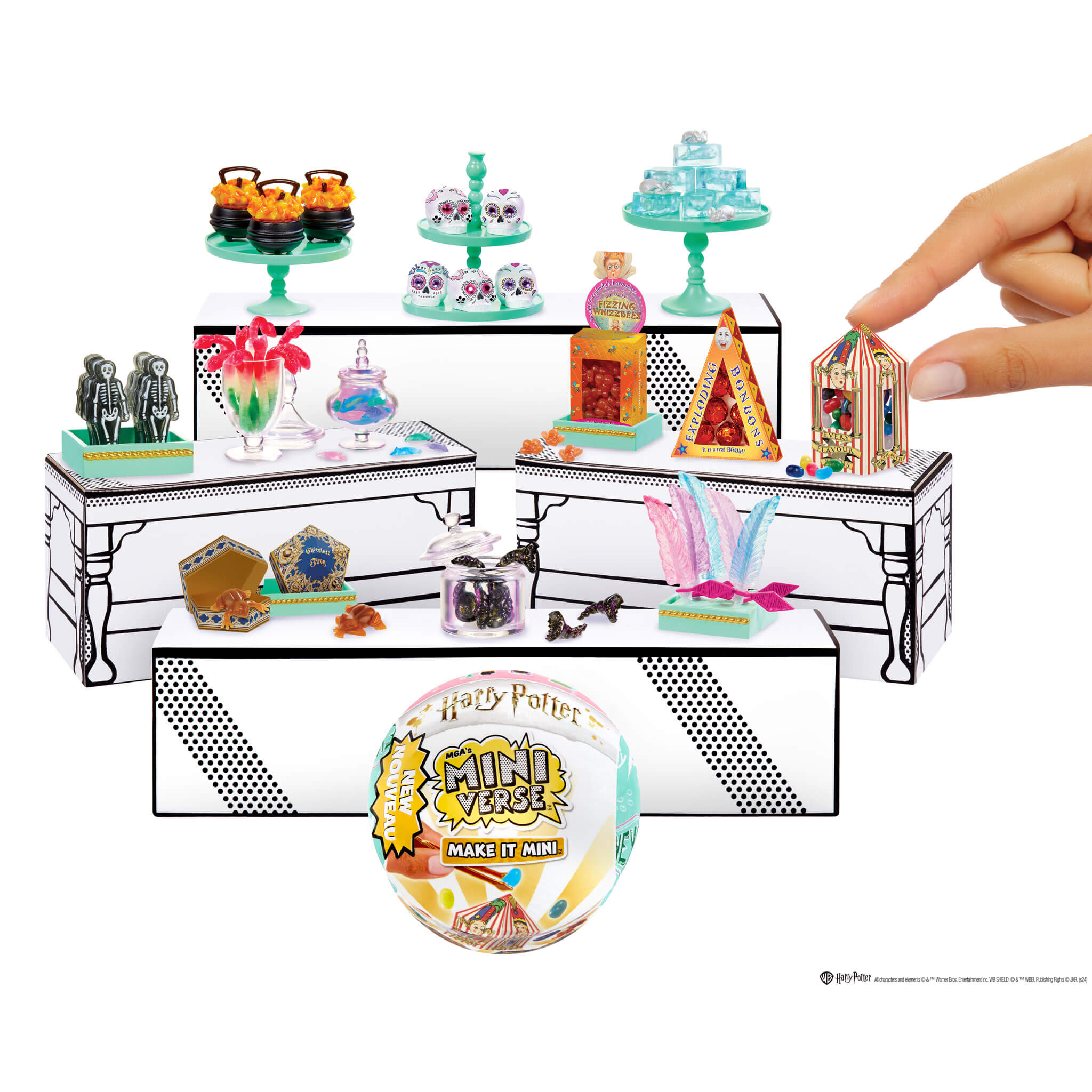 MGA's Miniverse Make It Mini Honeydukes Trolley - Harry