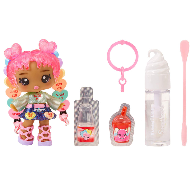 Lip Gloss Doll - Lily Hearts