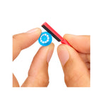 filing extra resin off rim