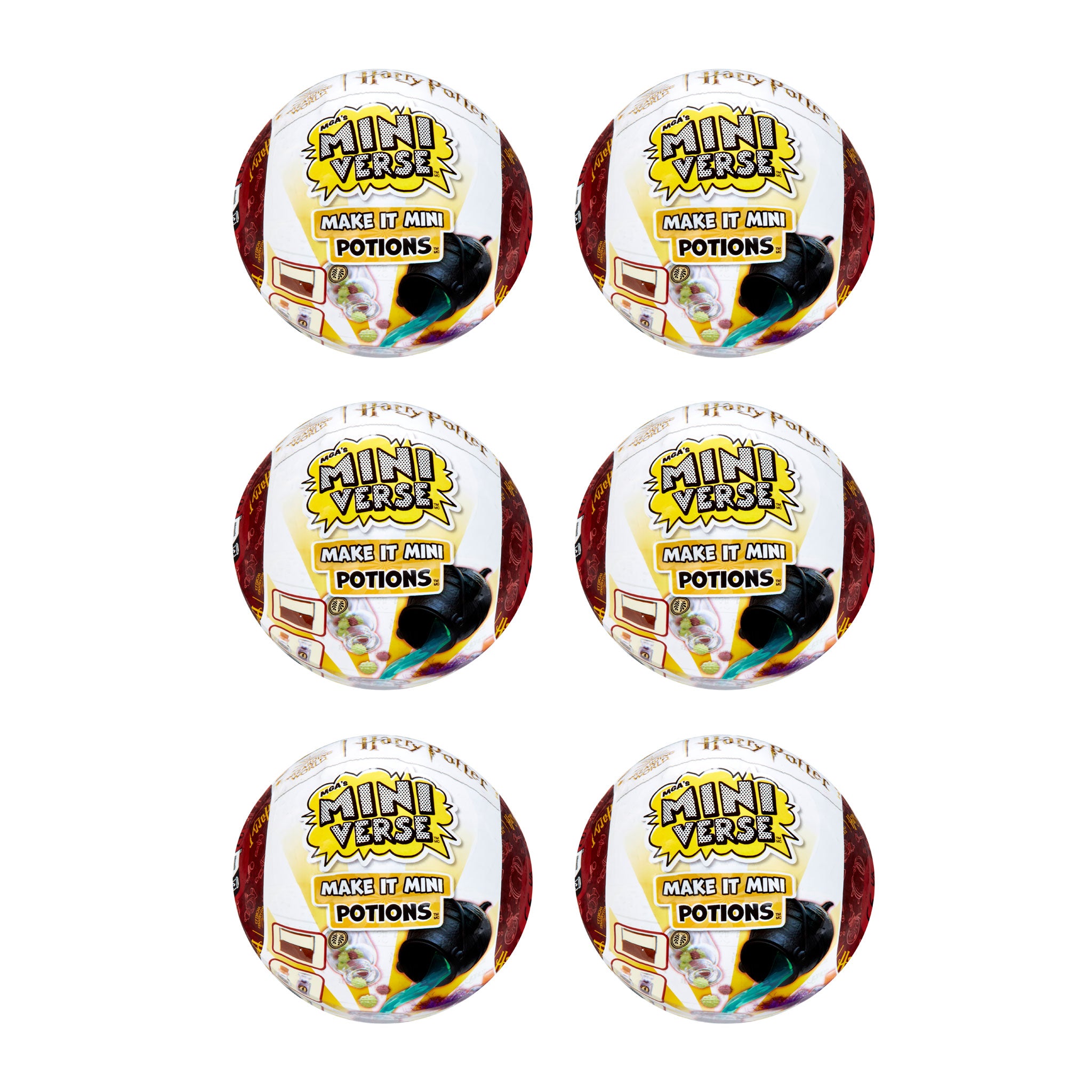 MGA's Miniverse Make It Mini Potions Harry Potter™ Party Pack (6