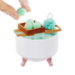 green mini bath bombs