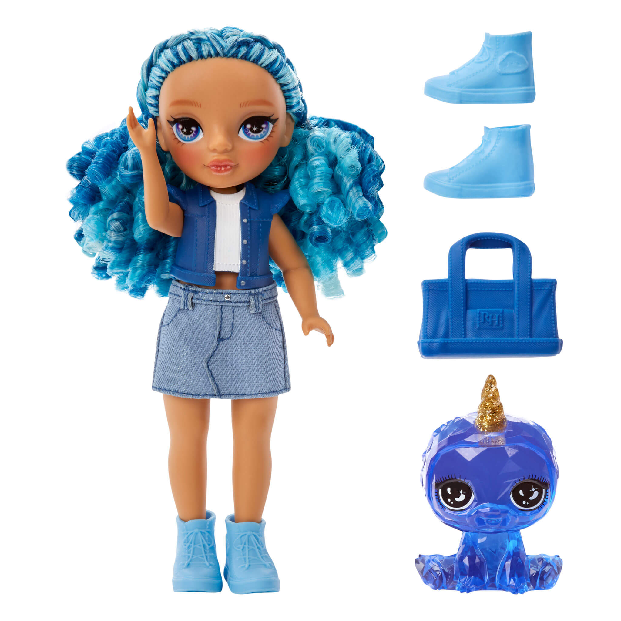 Rainbow High Littles Sapphire Bradshaw Doll - 5.5
