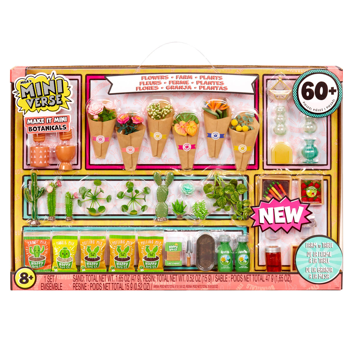 make it mini succulent MGA's Miniverse Botanicals Deluxe Set