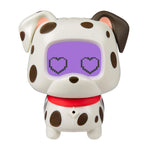 Dalmatian heart shape eyes