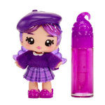 finished grape scented lip gloss with doll