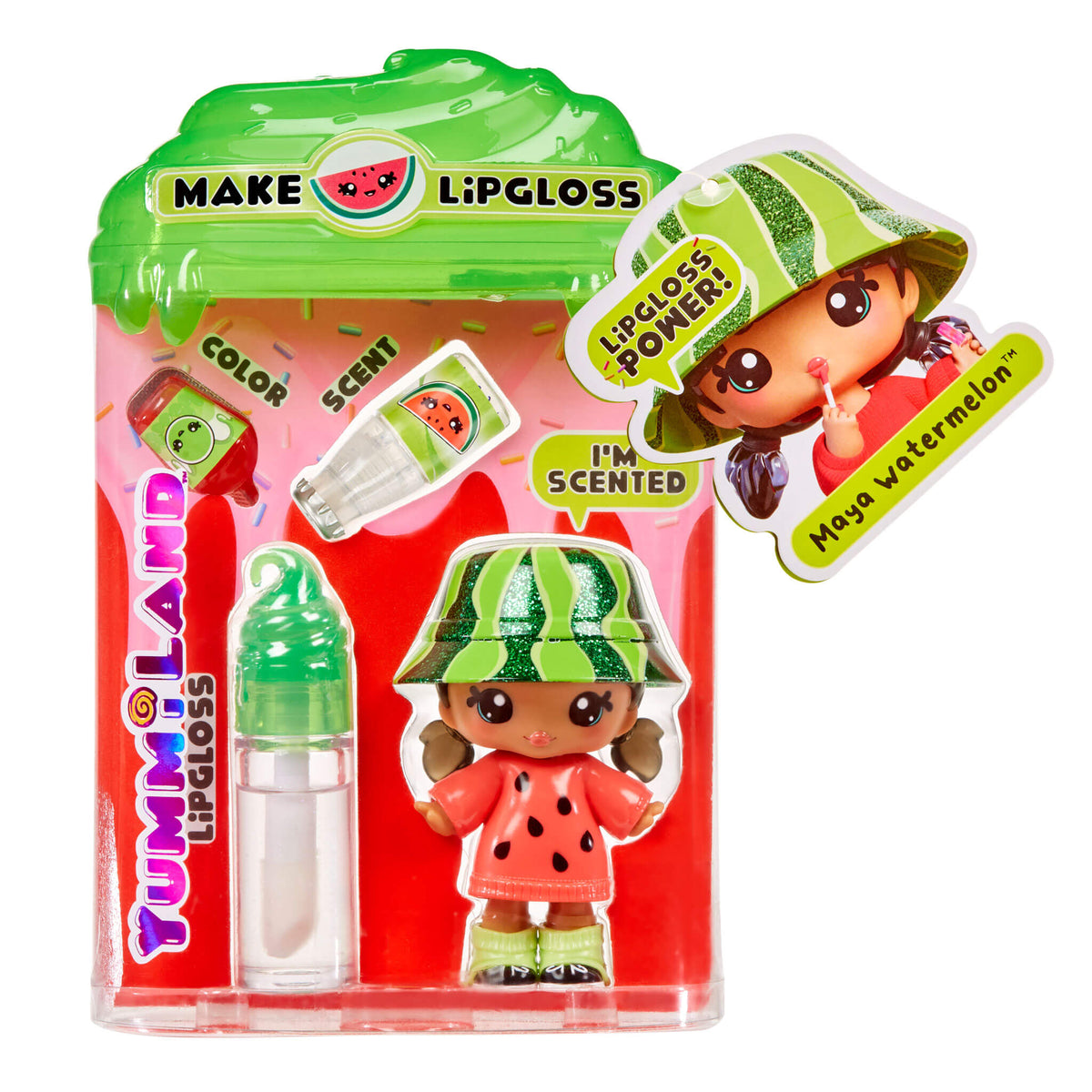Yummiland Lipgloss Doll Maya Watermelon The MGA Shop yummiland-lipgloss-doll-maya-watermelon-the-mga-shop