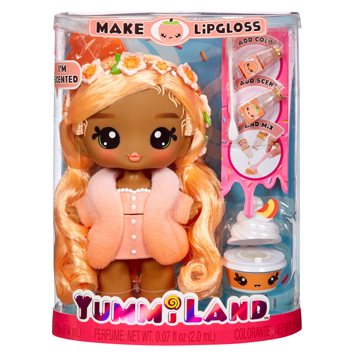 Yummiland Large Doll + Lipgloss Pet - Piper Peach – The MGA Shop