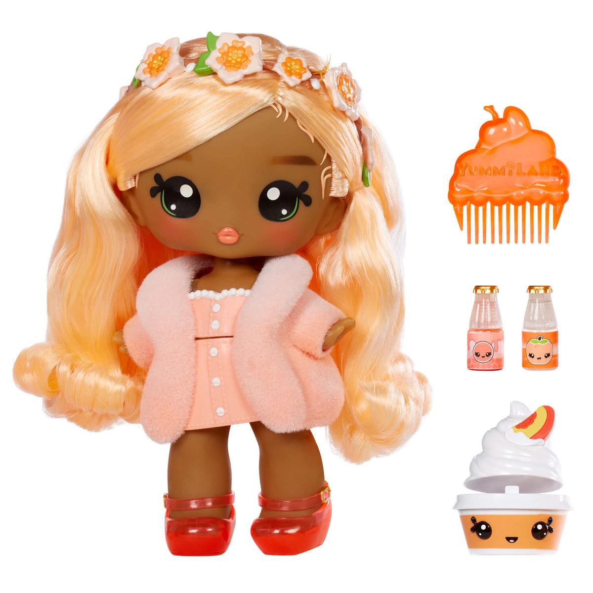 Yummiland Large Doll + Lipgloss Pet - Piper Peach – The MGA Shop