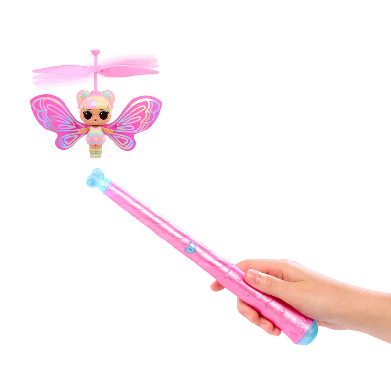 Using wand to fly fairy