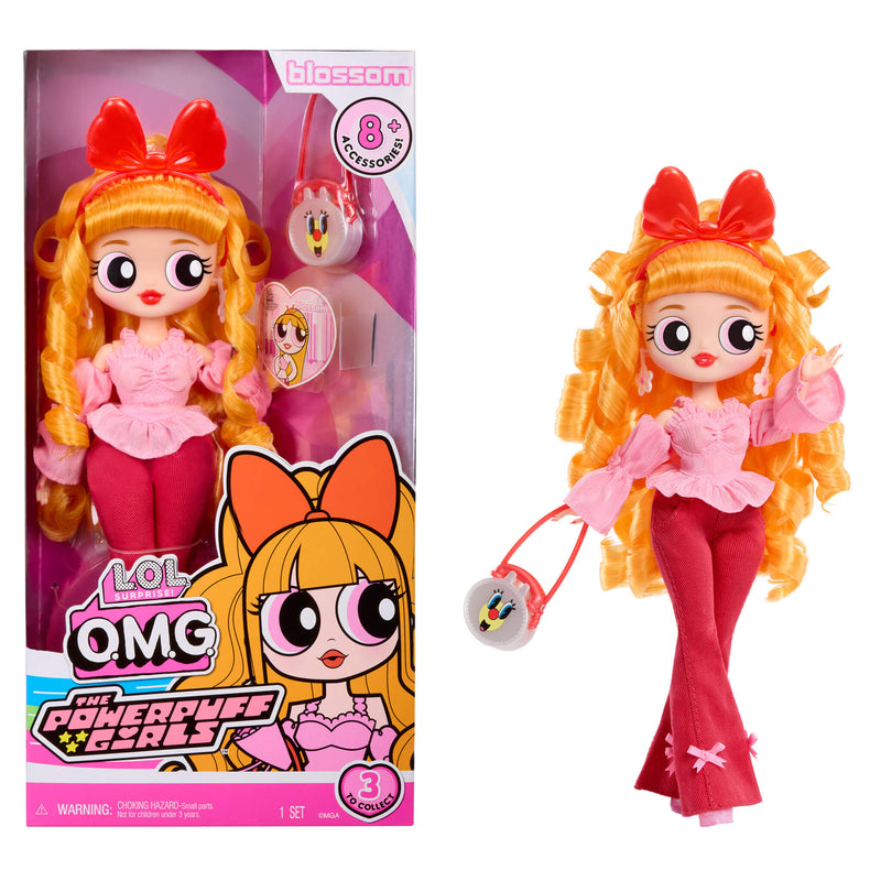 Doll in and out of packaging