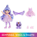 Amethyst with accessories
