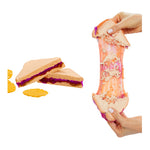 PB and J with Chips complete and being stretched