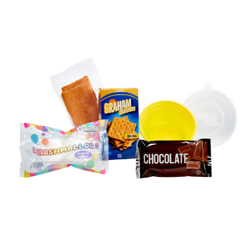 S'mores DIY Slime Kit accessories